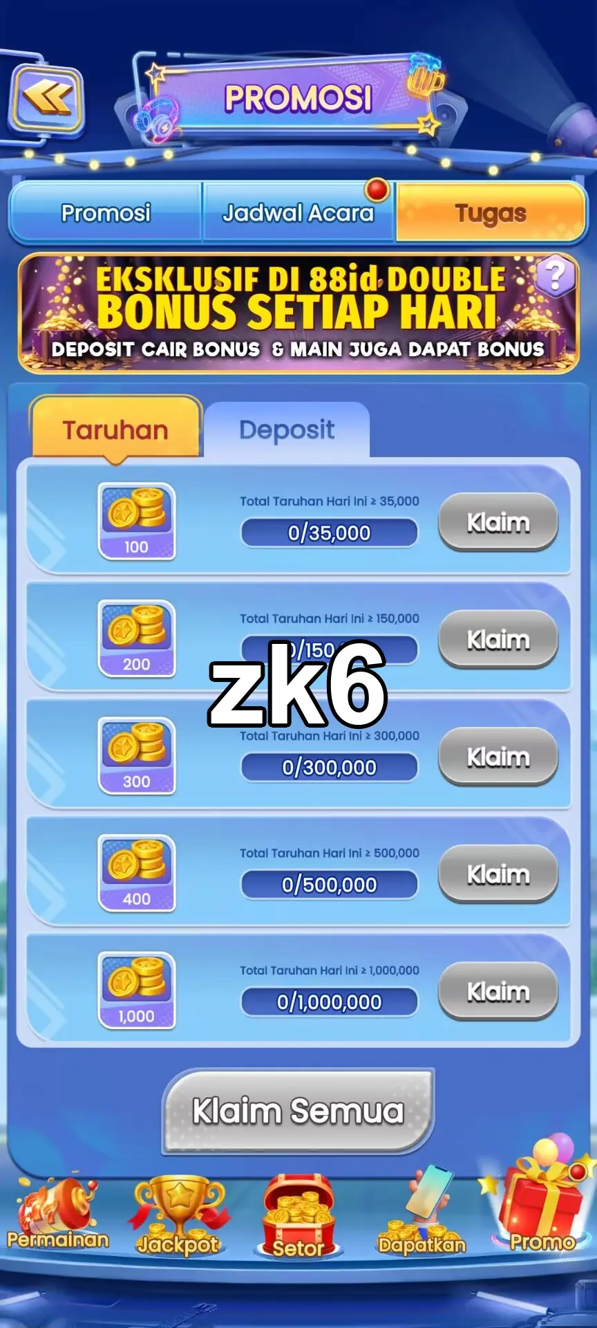 zk6 Masuk